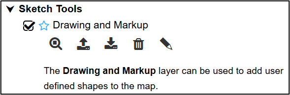 The sketch tools, which can be found at the bottom of the catalog.
